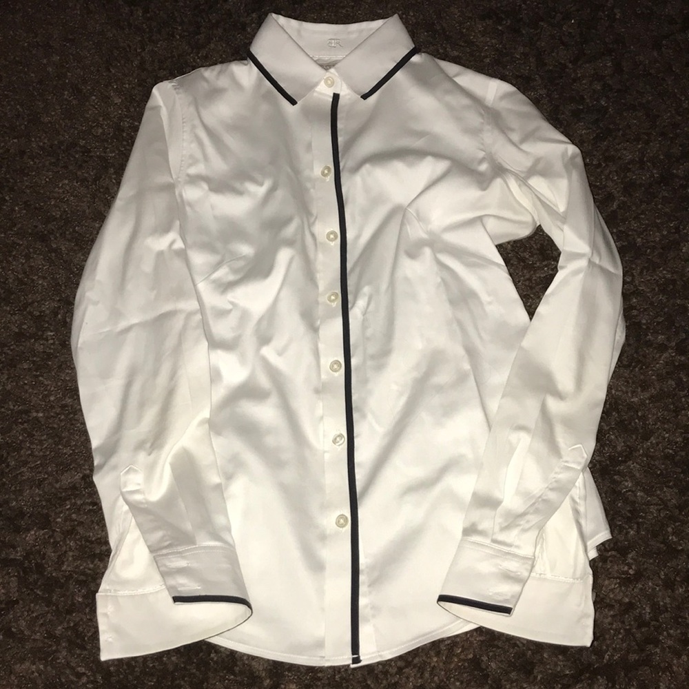 Banana Republic white blouse